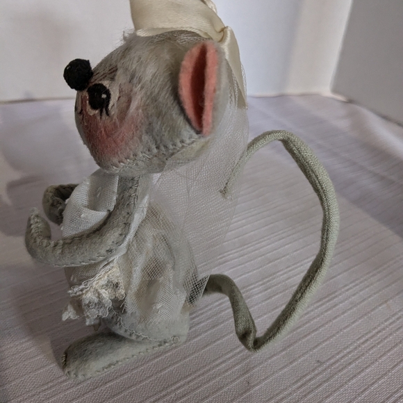 VTG AnnaLee dolls mice bride and groom couple wedding mouse - Picture 14 of 17
